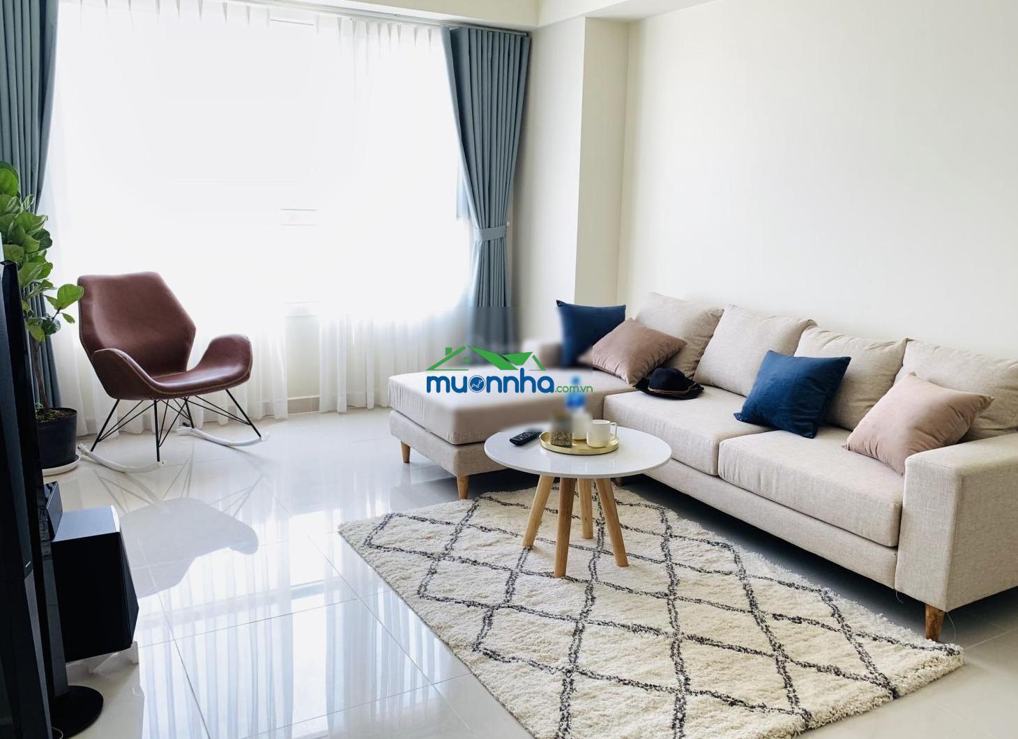 Cho thuê chung cư 3pn 98m2 chỉ 10tr/tháng full nội thất- 299 liên phường -q9