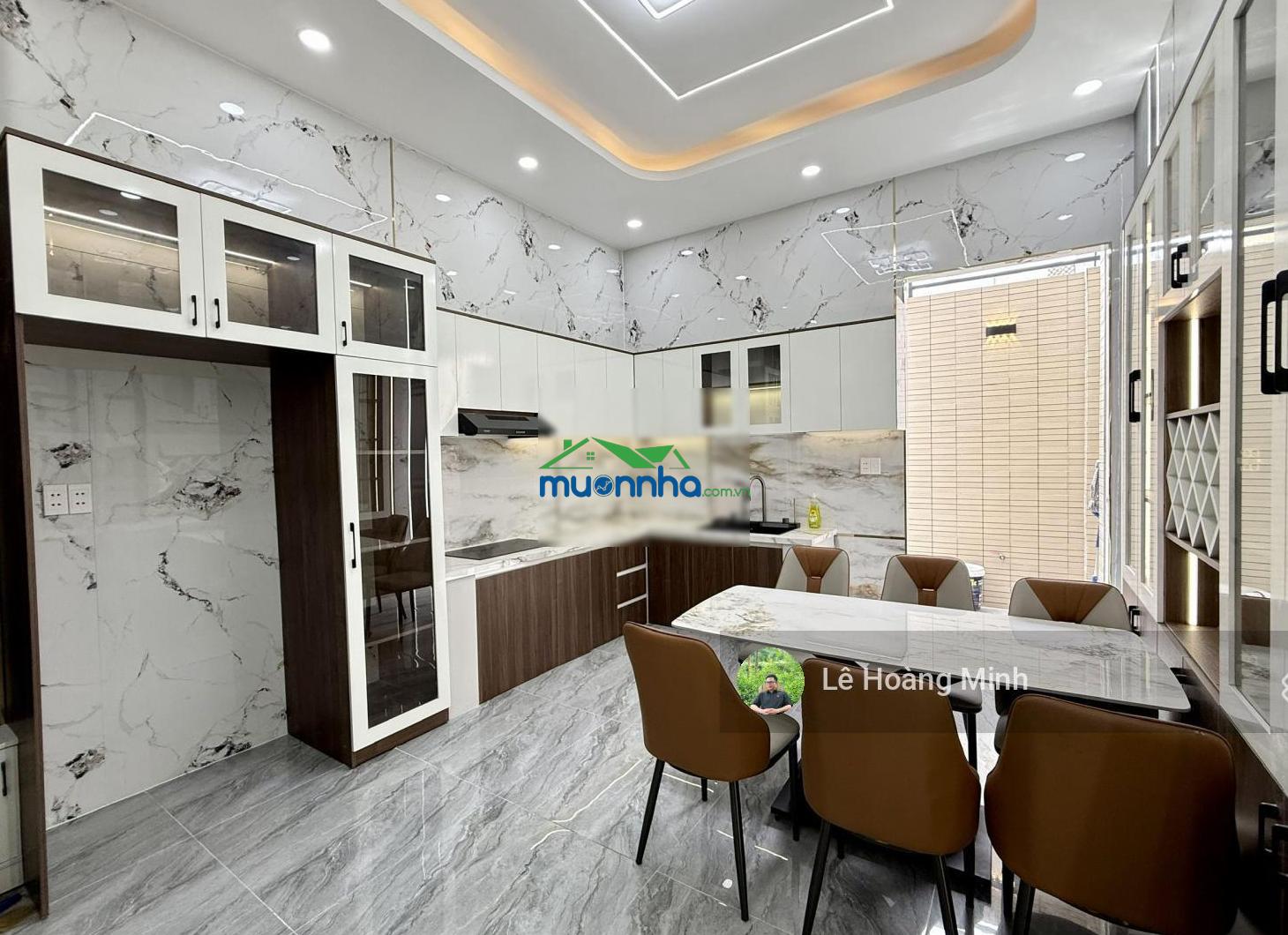 Nhà phố có thang máy đường nhựa 6m thông lê văn khương. full nội thất - 2