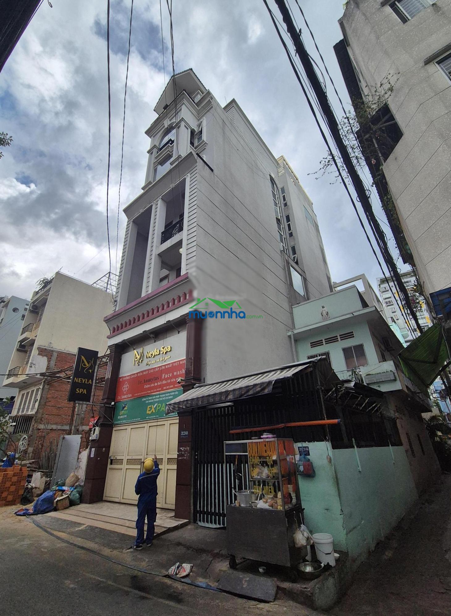 Bán nhà 5.4x19m 7 tầng thang máy cao thắng q10 - hợp đồng thuê 60 triệu - giá 27 tỷ - 0906 366 *** - 4