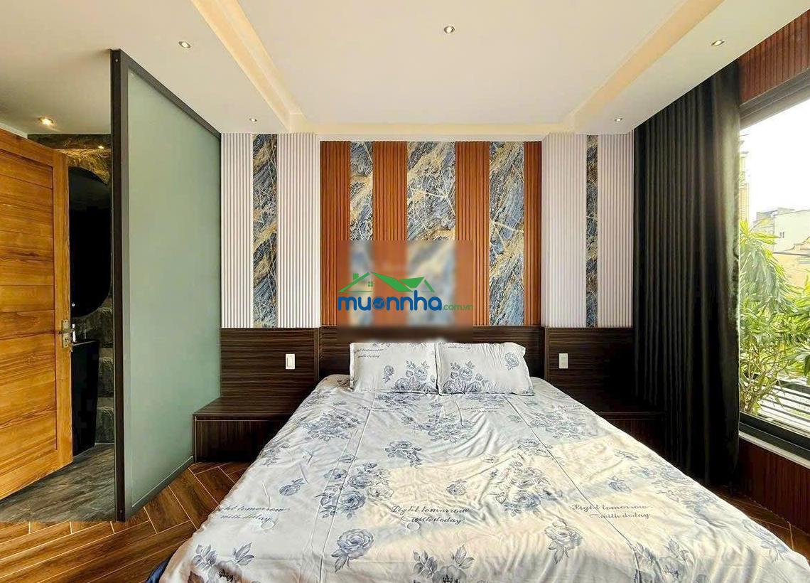 Nhà xây mới 3 lầu 32m² hẻm xe hơi đường lê văn thọ, ngay công viên làng hoa. - 2