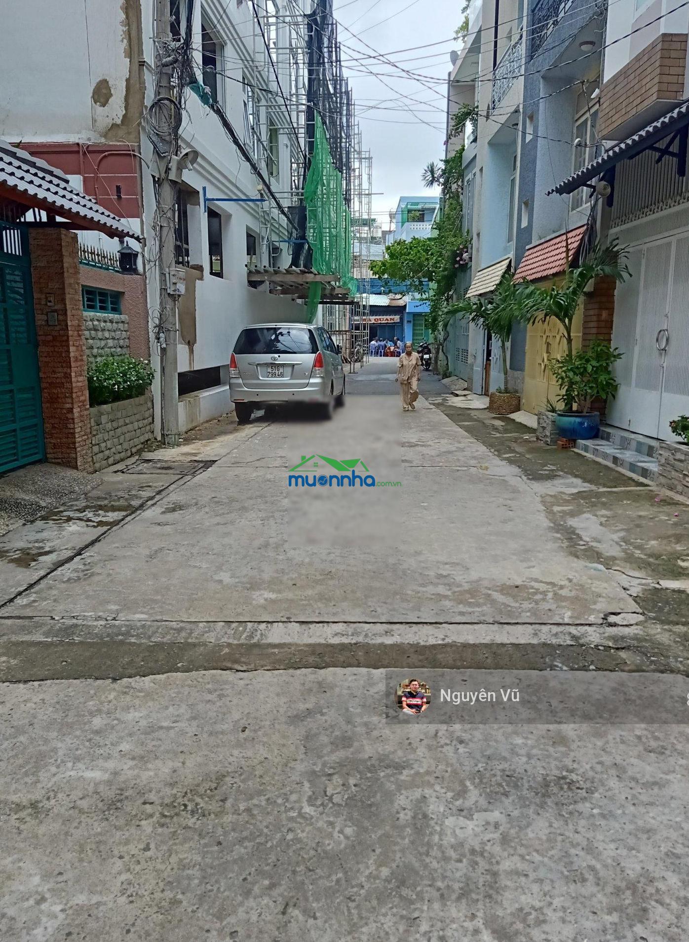 (Nhà tốt) hẻm xe hơi - cách mạng tháng 8, q. tb - dt: 4 x 14m - giá chỉ: 8.5 tỷ - 2