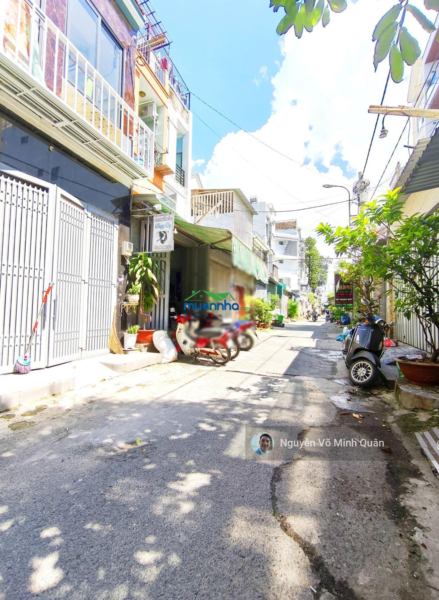 Đất mặt tiền đường bàn cờ trường chinh, chợ lạc quang cách 50m ra trường chinh dt 4mx22m,chỉ 5.5 tỷ - 2
