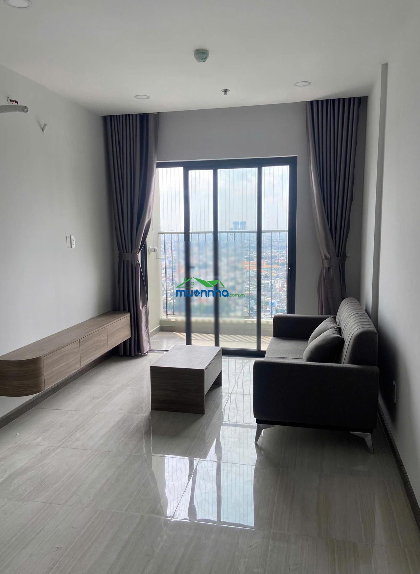 Cho thuê căn kế góc, tầng 9, view đông nam, bcons city, 2pn-2wc, full nội thất, ở liền - 2