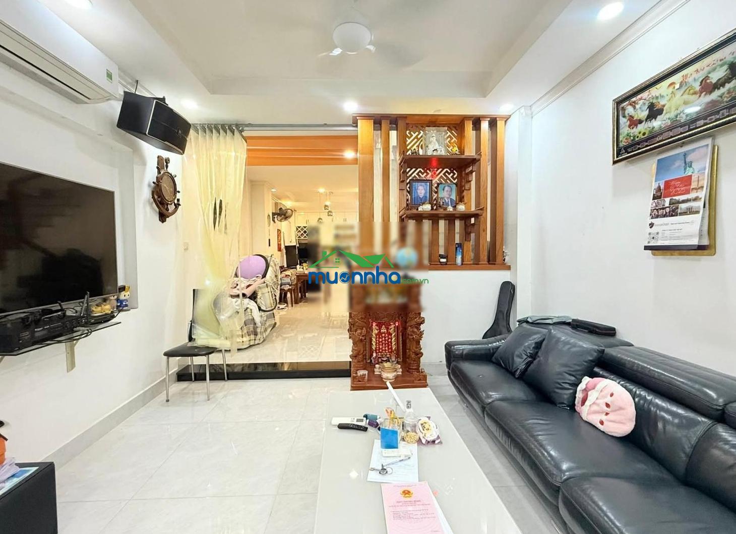 Gấp bán nhà 4 tầng - gần phan văn trị bình thạnh - 60m2 - ngang 5m - 8 tỷ tl - 4