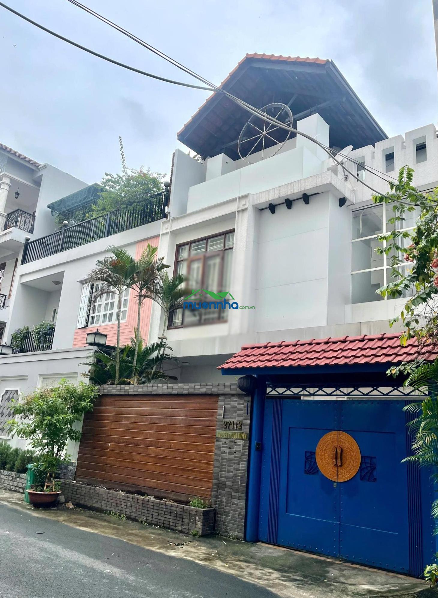 Bán biệt thự khu compound nguyễn trọng tuyển, q phú nhuận, khu an ninh, giá cực tốt