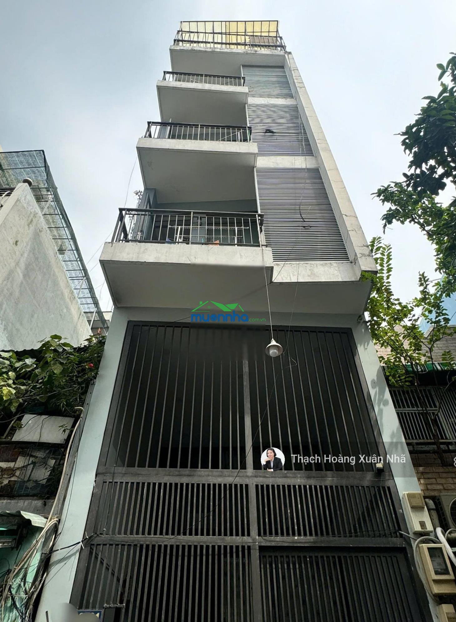 25 chdv tạo thu nhập 140 triệu/tháng, hxh lý chính thắng - dt: 4,1 x 30m - hầm 6 tầng, chỉ 26,5 tỷ - 4