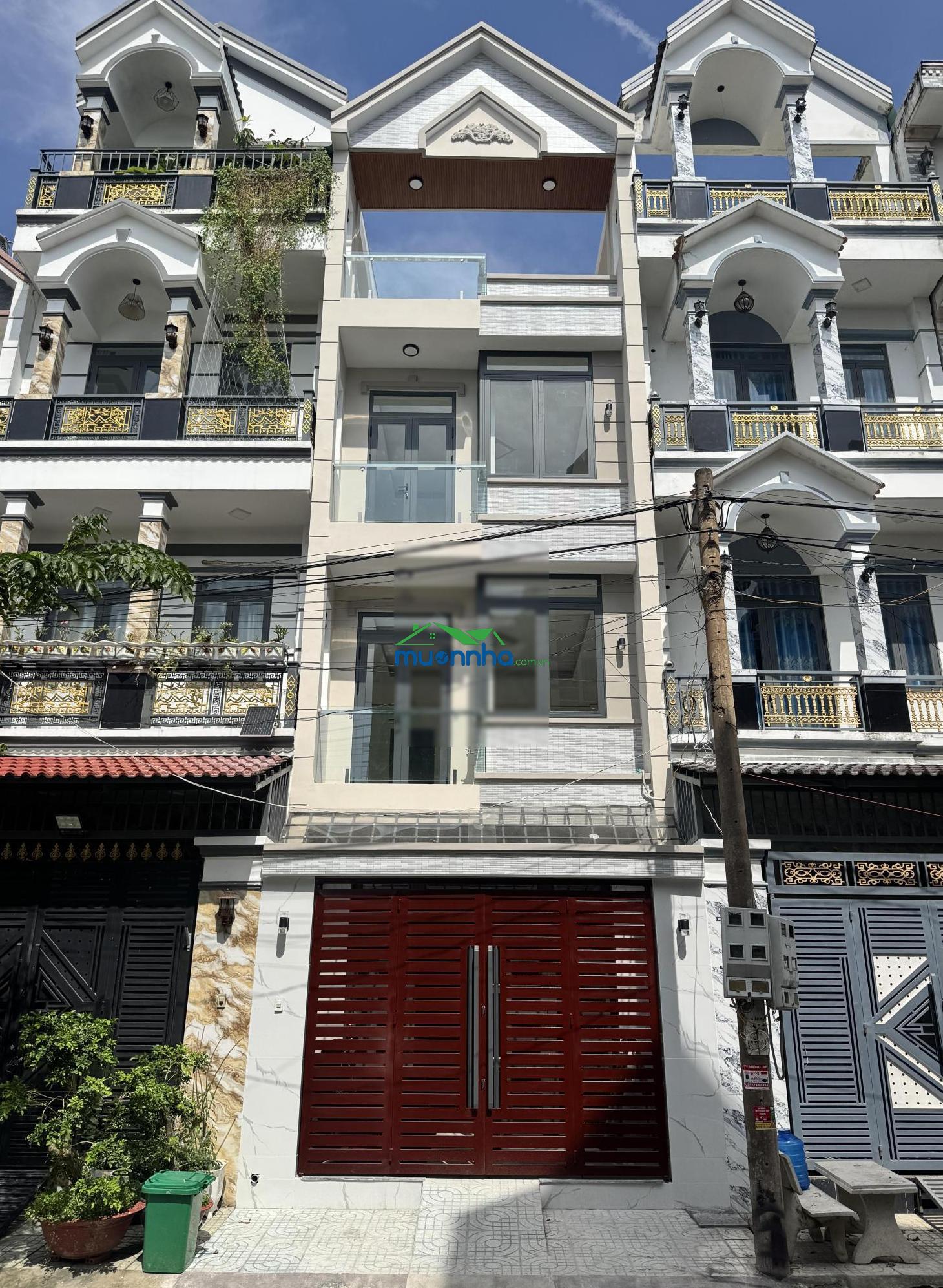 Nhà mới xây shr: 2 lầu 4 phòng ngủ, sân thượng, đường lê văn lương nối dài qua long hậu - 4