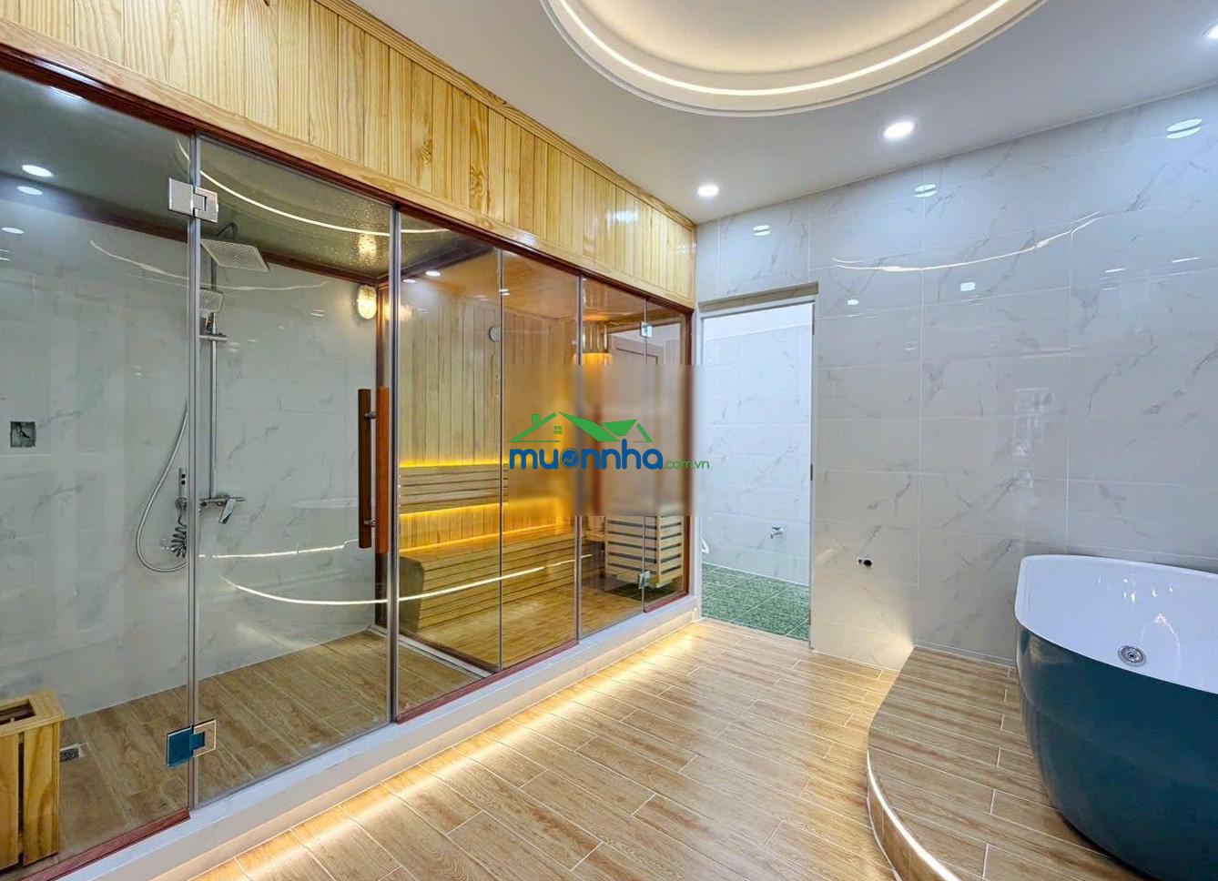 Nhà mặt tiền hẻm 1 trục gần trường học đường quang trung p8 gò vấp, 4x18m, trệt 3 lầu hẻm thông 8m - 3