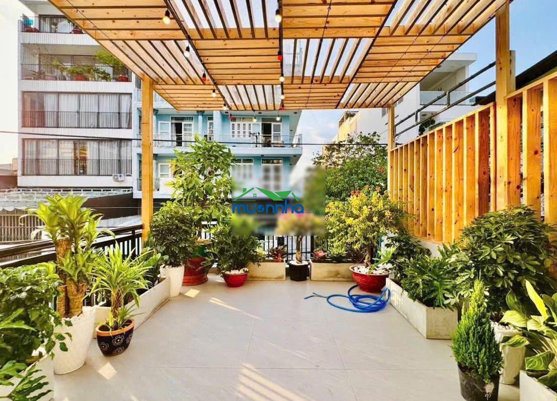 Bán nhà 4 tấm dt 80m2,giá 5tỷ150 chính chủ, ôtô vào nhà, đường hậu giang - quận 6, sát chợ bình tây - 4