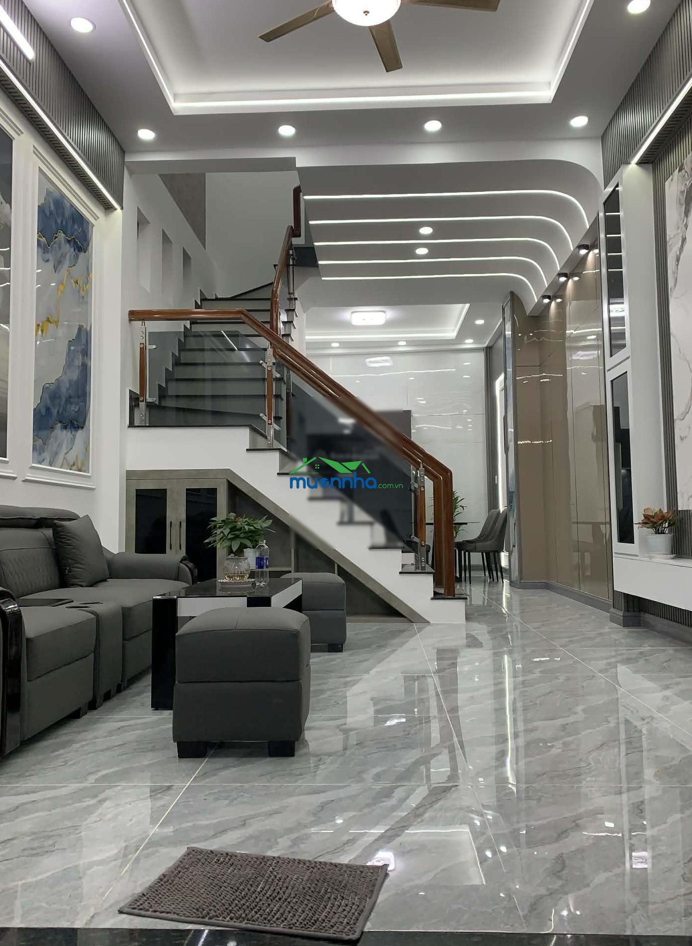 Bán nhà 2 tầng btct - gần hiệp thành city - nguyễn thị búp - đường nhựa 5m - 64m2 a4 - chỉ 5 tỷ nho - 3