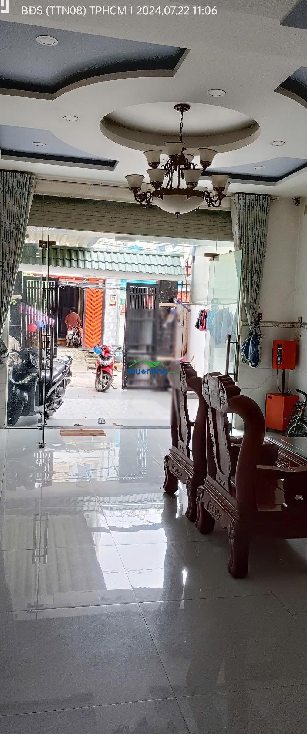 Nhà 1/ hxh ttn 5, dt: 5x20m, đúc 3 tấm - 4
