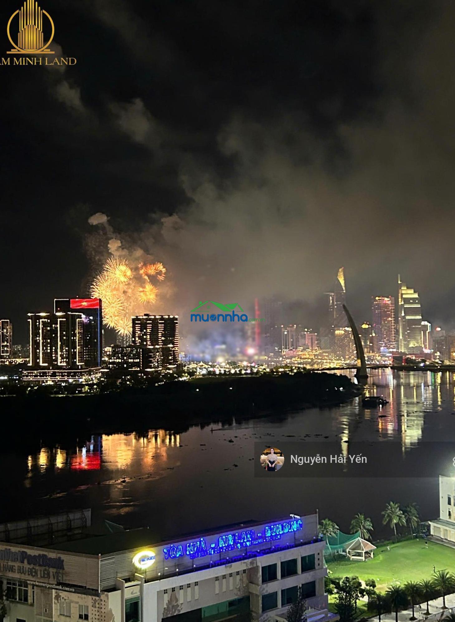 Hải yến nam minh land - cho thuê căn hộ sunwah pearl 1 phòng ngủ, view sông sg + thủ thiêm, nhà đẹp - 2