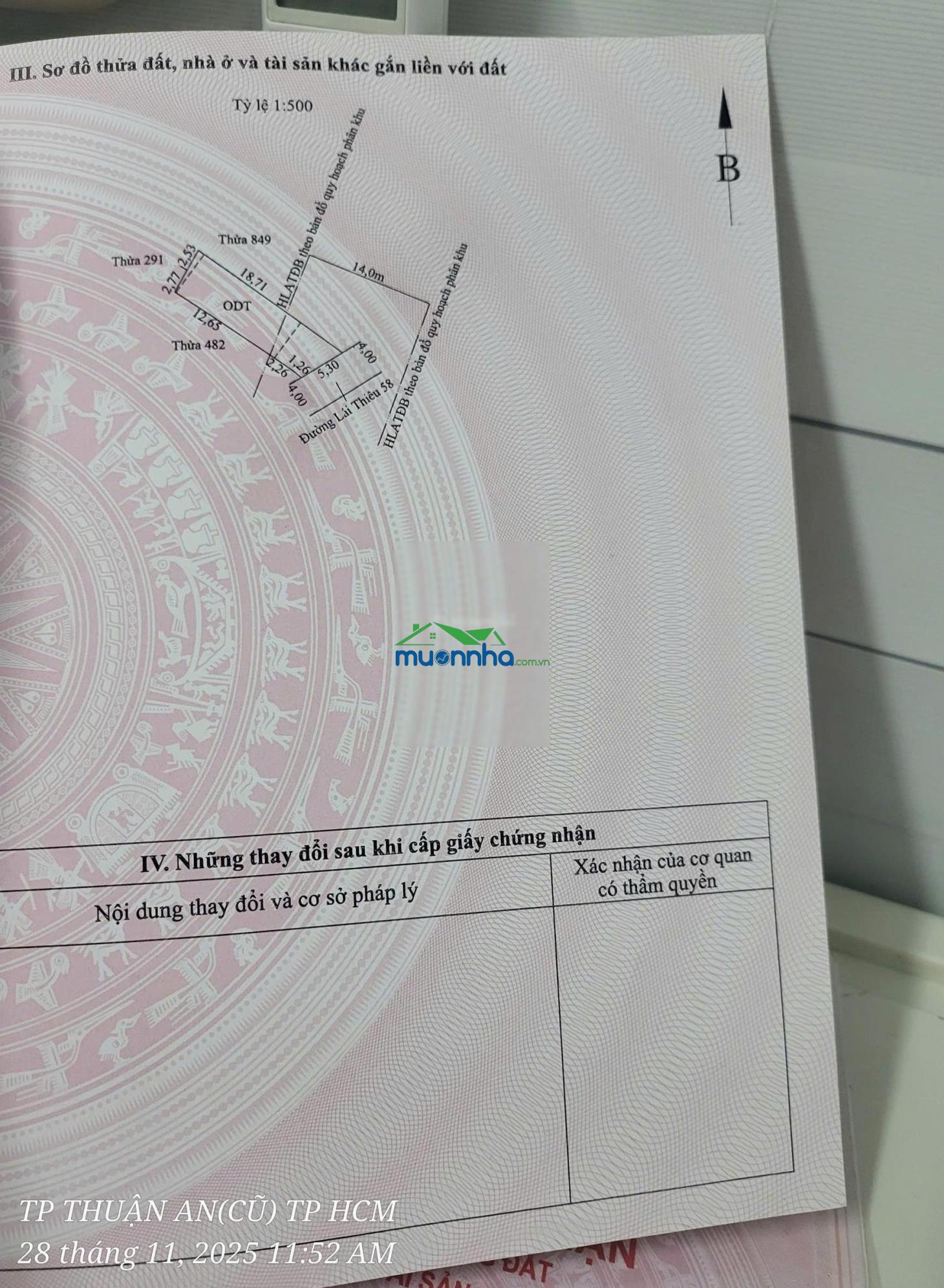 Bán đất nhựa ngay kế bên lotte lái thiêu giá 3,45 tỷ - 3