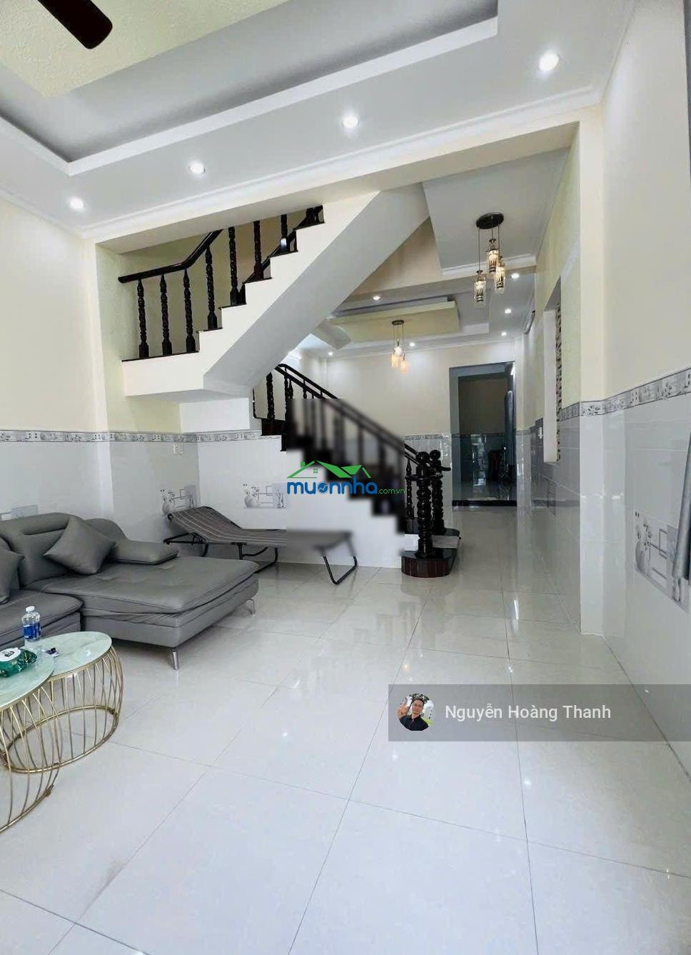 Nhà mới chủ thiện chí bán có dòng tiền 9 triệu, đường 1 cầu ông nhiêu. xe 16 chỗ vào được nhà - 4