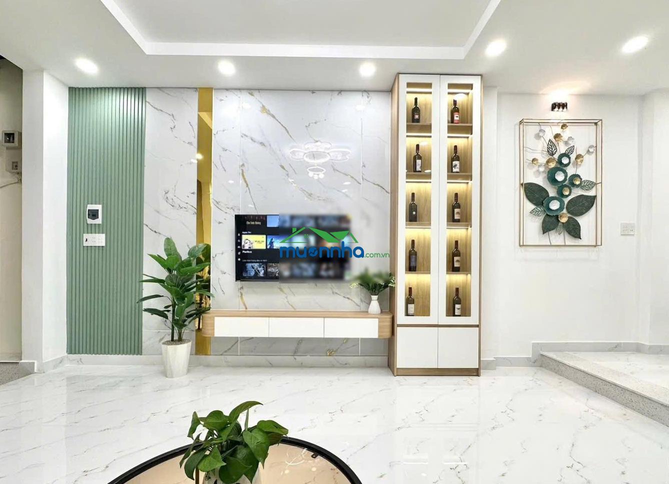 55m2 - ngang 4m thích quảng đức, phú nhuận mới đẹp - hẻm xe hơi 6m né nhau giá chỉ - 9.2tỷ tl - 4