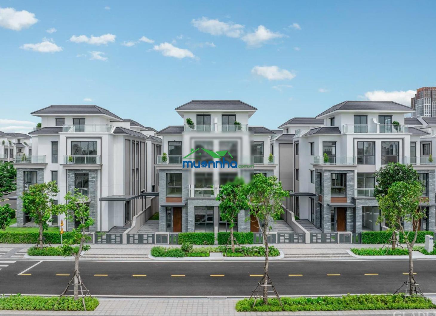 Biệt thự song lập gladia by the waters 9x20m - view sông đẹp, 3 mặt sân vườn, 44.6 tỷ