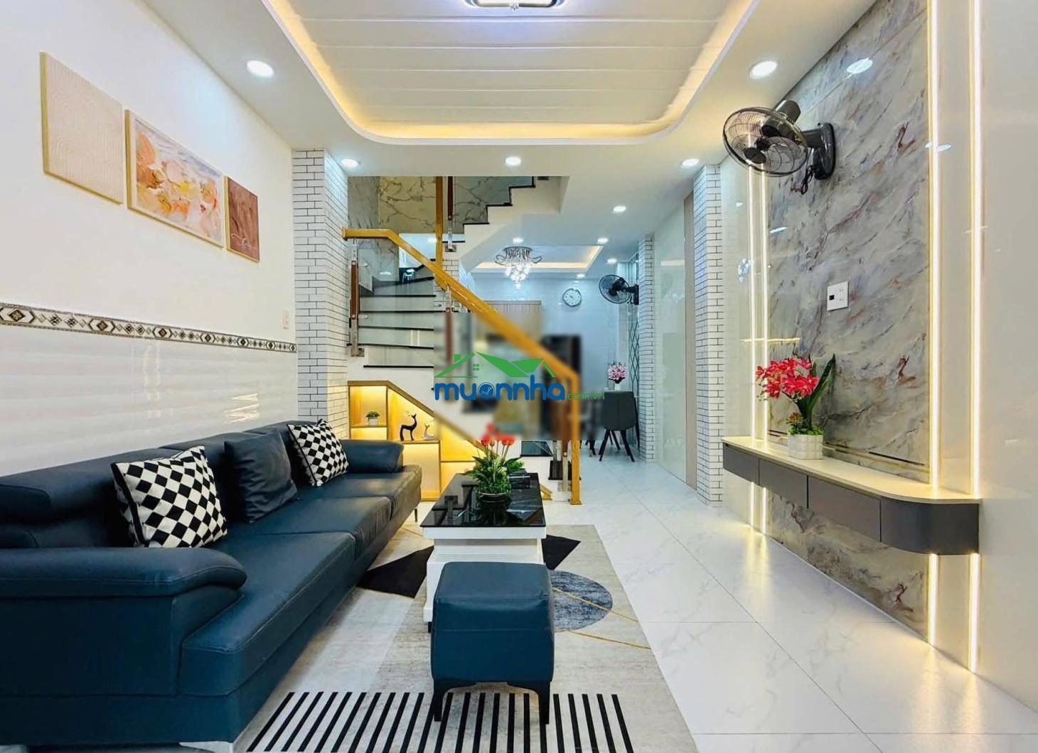 Nhà đường phan huy ích trệt 2 lầu có 3 pn 3wc giá: 4,89 tỉ tl nhẹ
