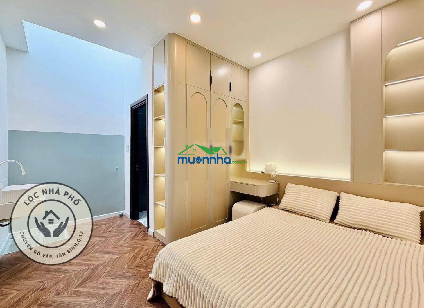 60m2, bán nhà đẹp 3pn, 2 tầng, hẻm 4m, 1/ quang trung, p10 gò vấp, 6 tỷ 6 (ngay vincom) - 4