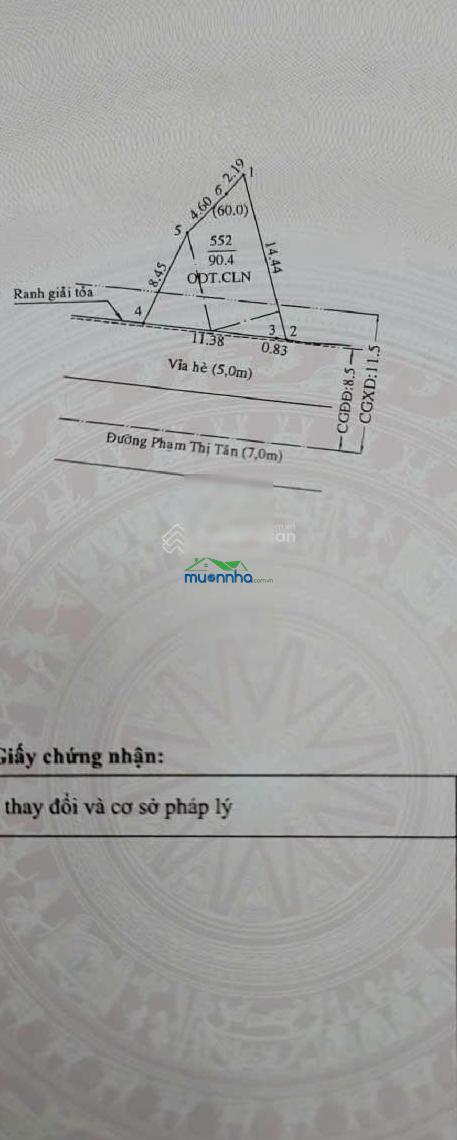 Bán đất tại phạm thị tân, 3,85 tỷ, 90,4m², giá ưu đãi đẹp, nhiều tiện ích - 3