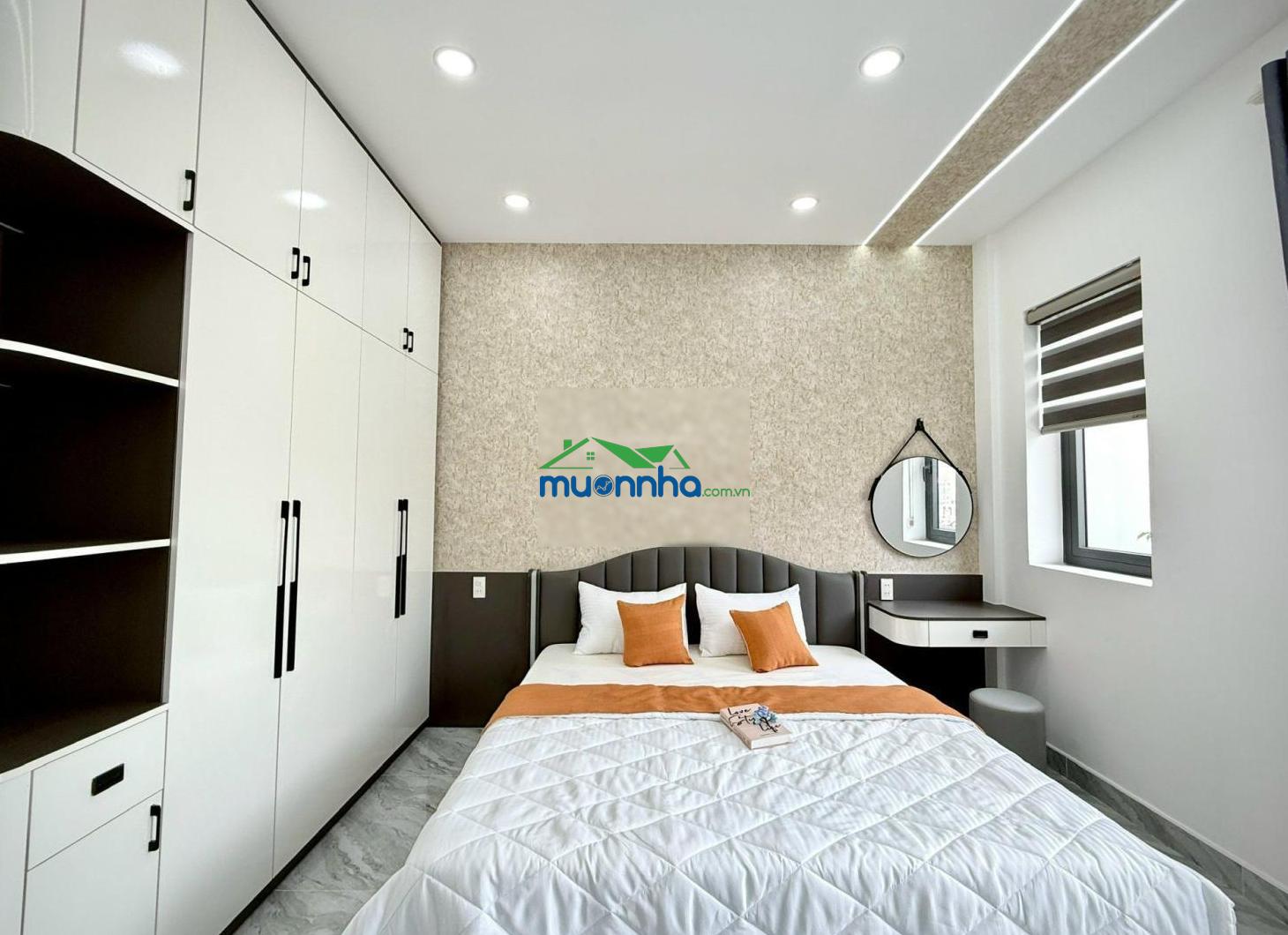 Siêu phẩm 4m x 21m 4 tầng có thang máy hẻm nhựa 8m thông 1/ thới an 13 - 2