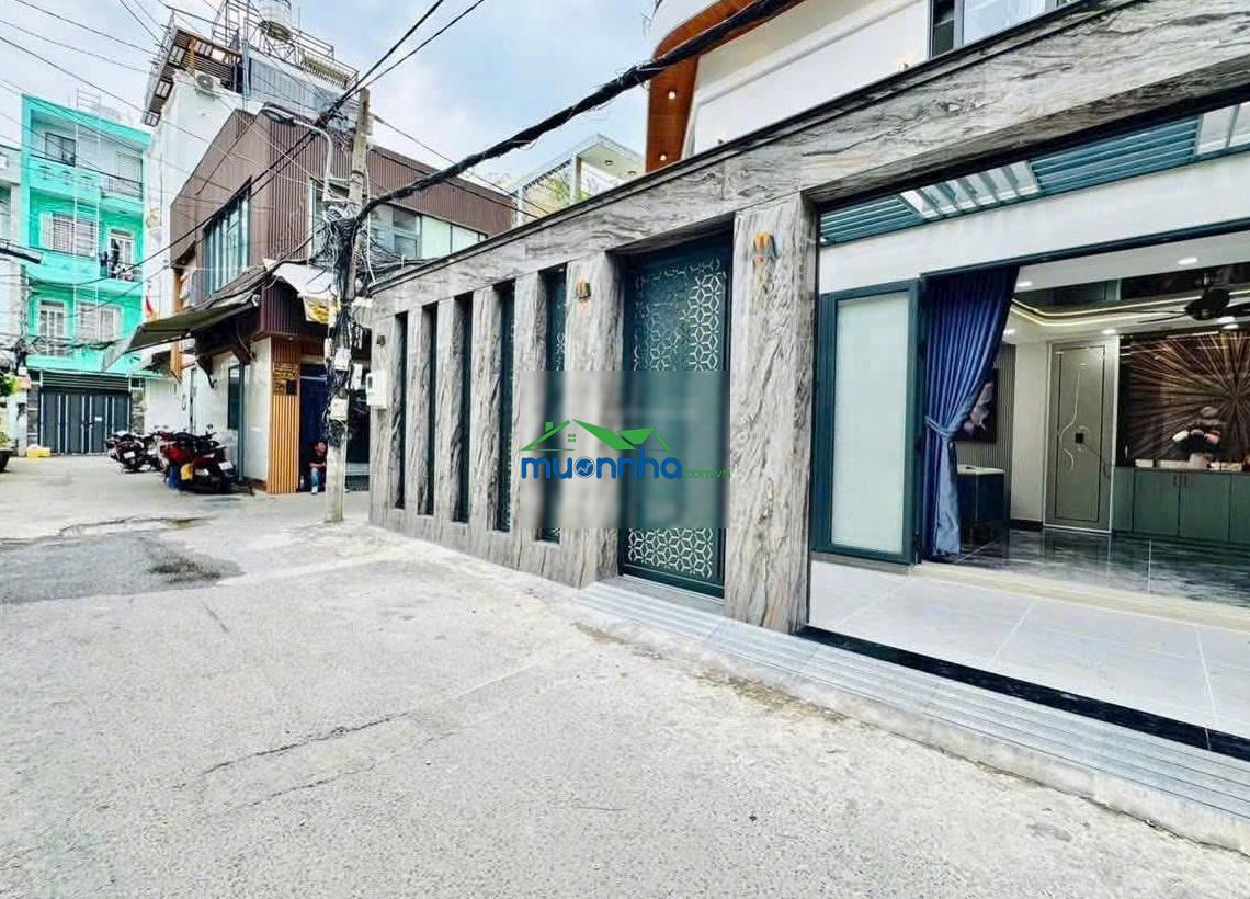 Căn góc hai mặt tiền 4 lầu hxh có thang máy nguyễn tư giản, p12, dt: 6.9x15m, giá: 10.8 tỷ