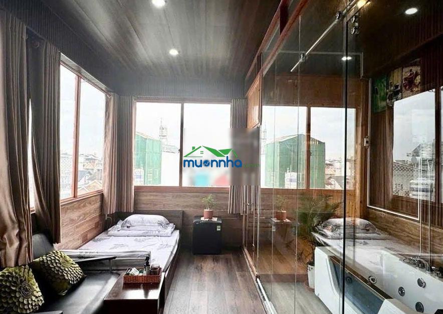 Nhà đẹp bán hxt lê văn thọ 84m2 ngang 4m 1 trệt 5 lầu nhỉnh 12tỷ p9 gò vấp (p. thông tây hội mới) - 2