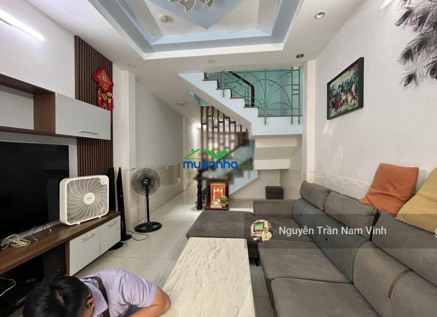 Bán nhà đường số 77 cạnh lotte nhà 3 tầng chính chủ xây ở không thấm 3 phòng có sân thượng view cv - 2