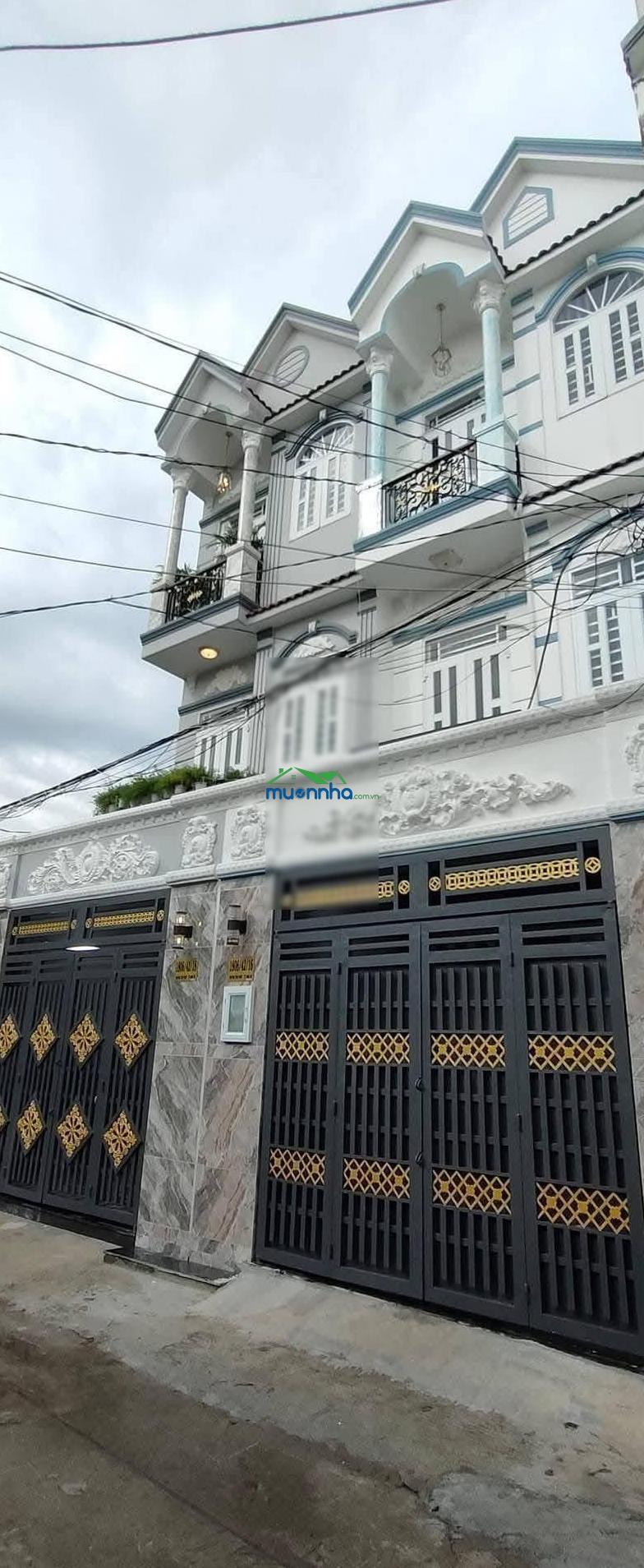 Hẻm xe hơi 1806 nhà kiên cố vào ở được ngay ngang 4,2 dài 12,5 nhà 2 lầu sân thượng chỉ 5ty4 - 3