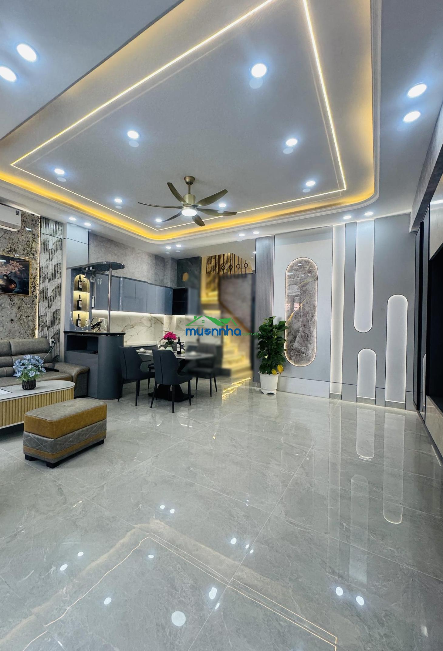 Siêu phẩm 4 tầng - thiết kế sang trọng - tinh tế - ngay phan huy ích gần trường chinh gò vấp - 2