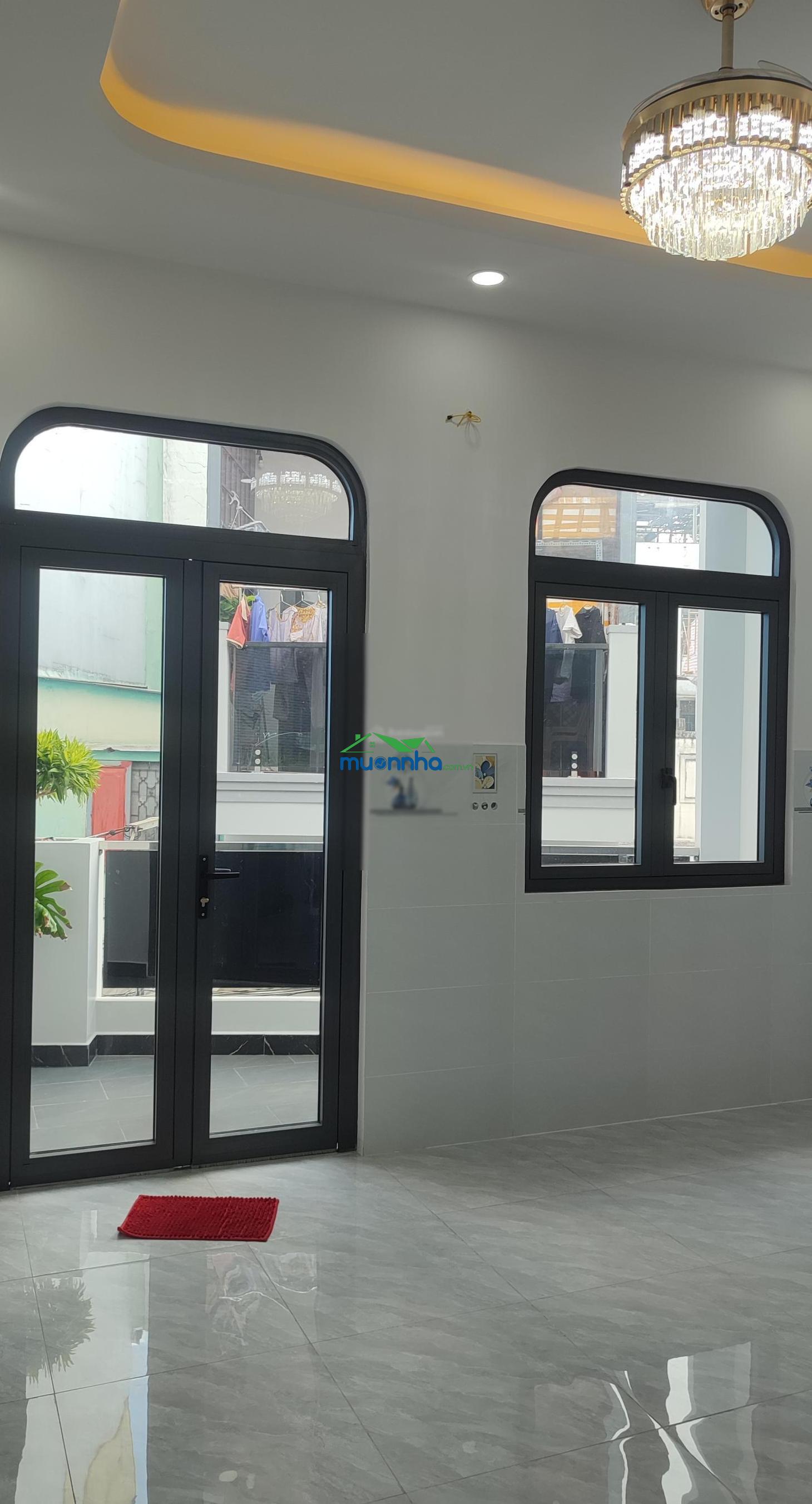 2 mặt tiền hẻm, nhà mới 2 tầng, gần mặt tiền bà hom, 2pn 2wc, phòng khách, giá tốt. - 4