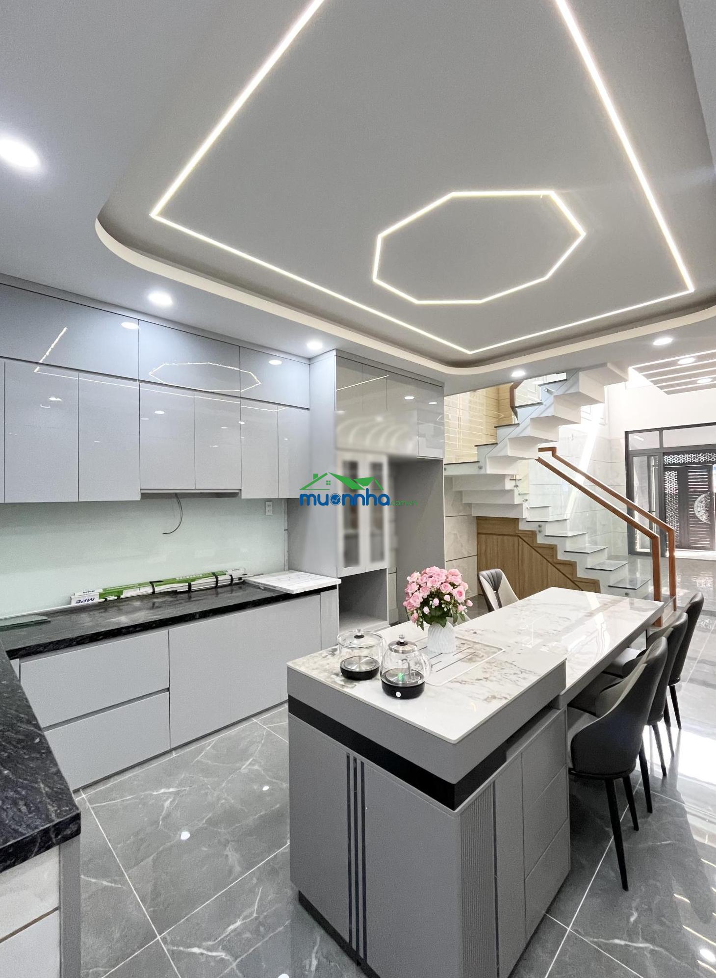 Nhà 5 tầng - 4x20m - gần chợ phú lâm - đường xe tải - tặng nội thất. - 2