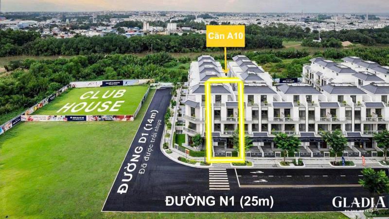 Trực tiếp chủ đầu tư khang điền nhà phố liền kề, biệt thự gladia mt võ chí công lh 0936666466 - 2