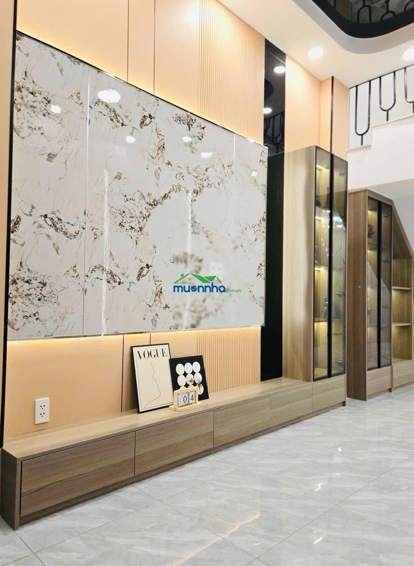 Nhà mới xây, hẻm thông 4m, nhà không lộ giới, âu dương lân, 4 tầng p3 q8 - 3