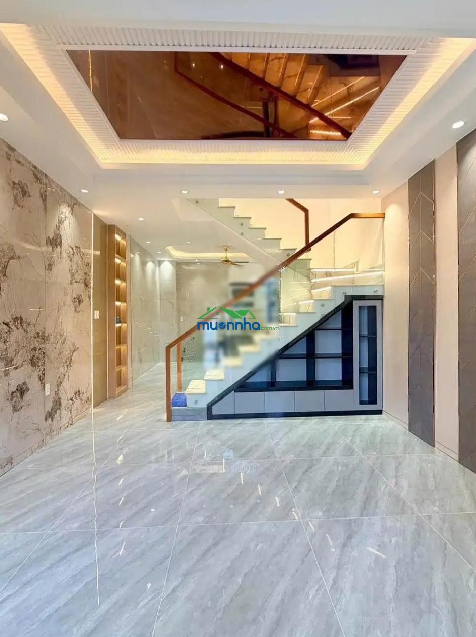 Bán nhà đẹp âu dương lân q8 - hẻm xe hơi thông - 59m2 ( 4.5m x 14.5m ) - 4 tầng 4pn - nhỉnh 8 tỷ