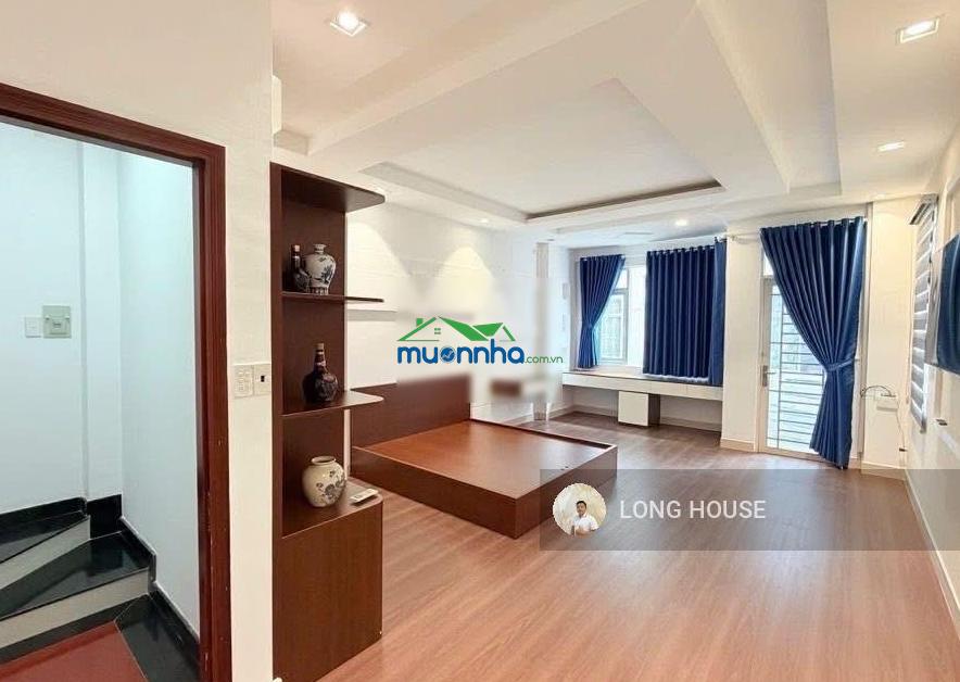 Nhà 4 tầng 46m2, sổ vuông a.4 hẻm oto lê văn sỹ q.3 - 3