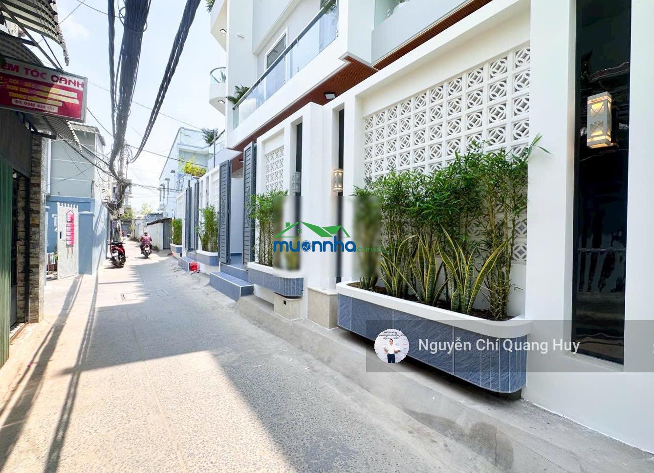 Nhà phố xây dựng mới - đầy đủ nội thất hẻm thông thoáng 1942 huỳnh tấn phát - 6,4x10m giá 6,49 tỷ - 4