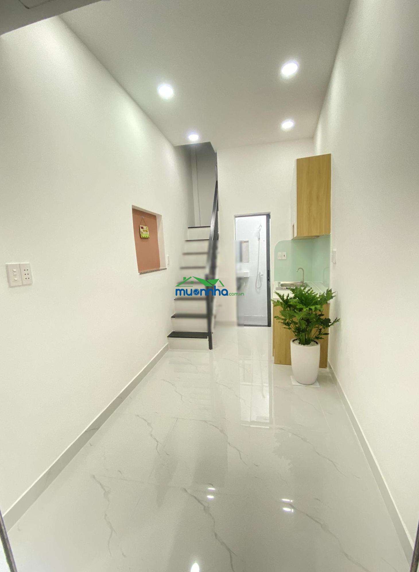 Chính chủ bán nhà mới sát hẻm xe hơi 261 chu văn an chỉ 2,19tỷ thương lượng