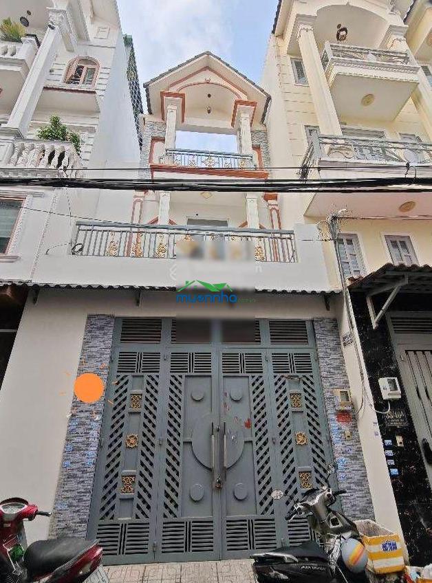 Nhà 3 tầng ngang đỉnh 5m, hẻm xe hơi thông, ngủ trong nhà, đường lâm thị hố, gần bệnh viện quận 12 - 4