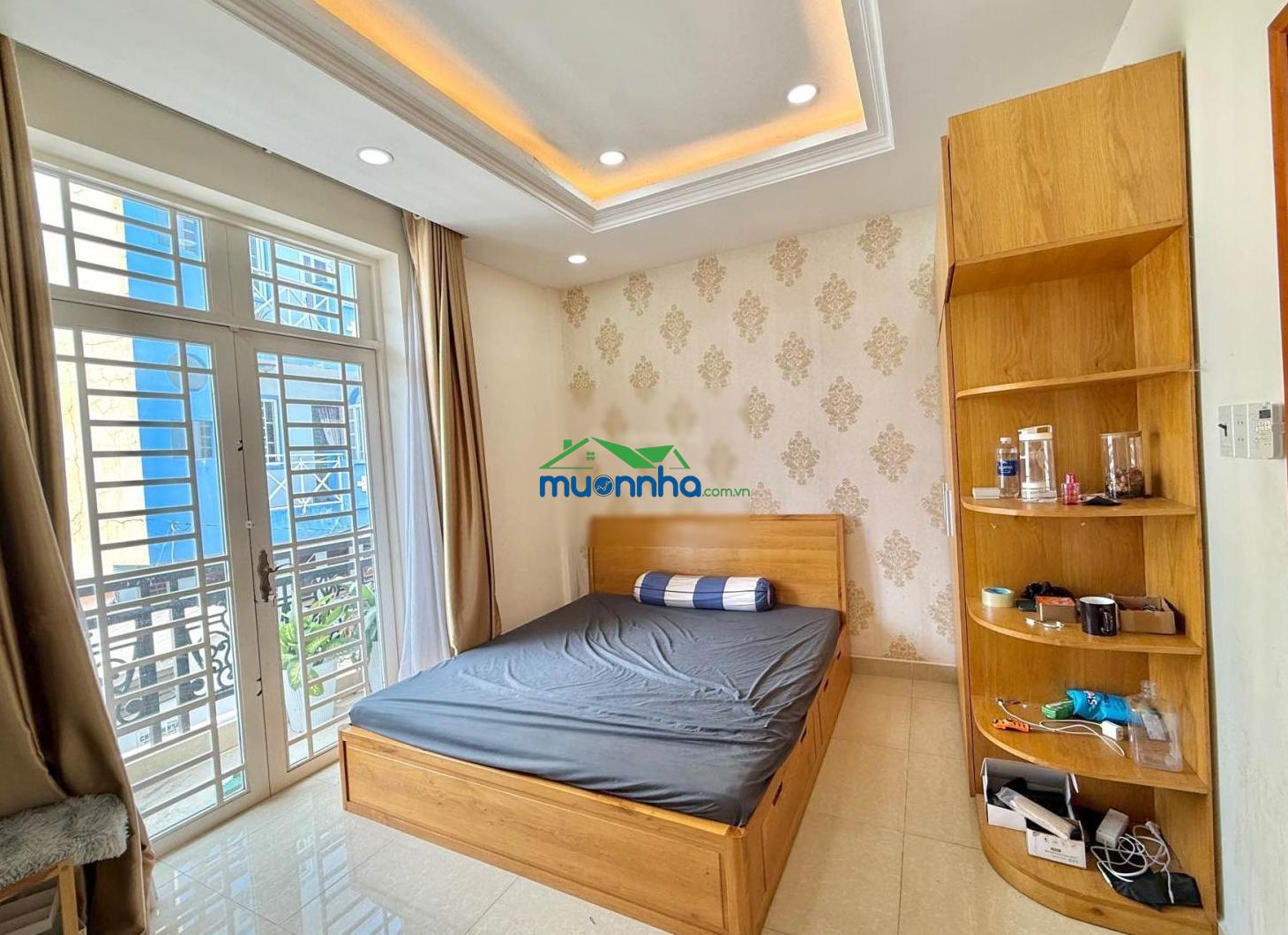 5 tỷ 850 - 64.4m² - nhà 4 tầng - 4pn - hẻm xe hơi - bà hom q6 - 2