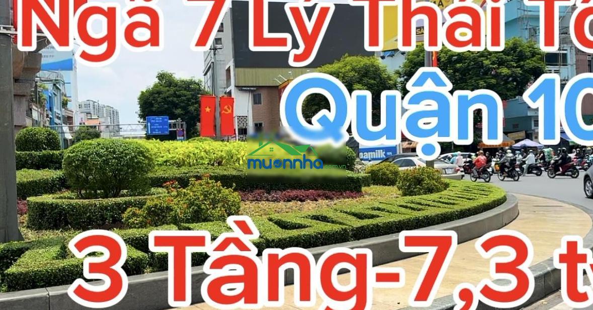 Bán nhà đường lê hồng phong - lý thái tổ quận 10 - hxh - dt 3,6x11m nhà 3 tầng btct - giá 7,3 tỷ - 3