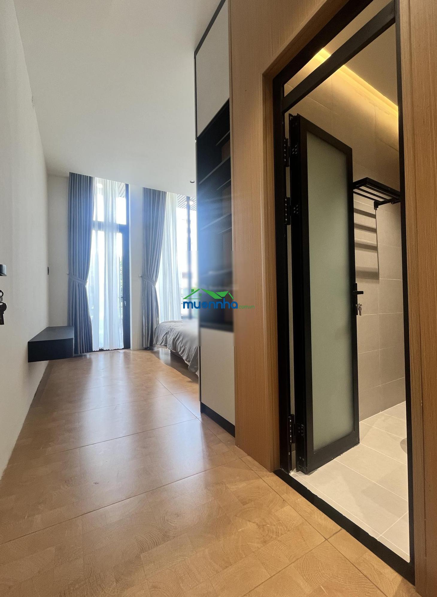 Nhà phố hiện đại 4 tầng, mt nhựa 12m, nội thất cao cấp, cách 500m qua quận 7 - 62m2, 4pn master - 4
