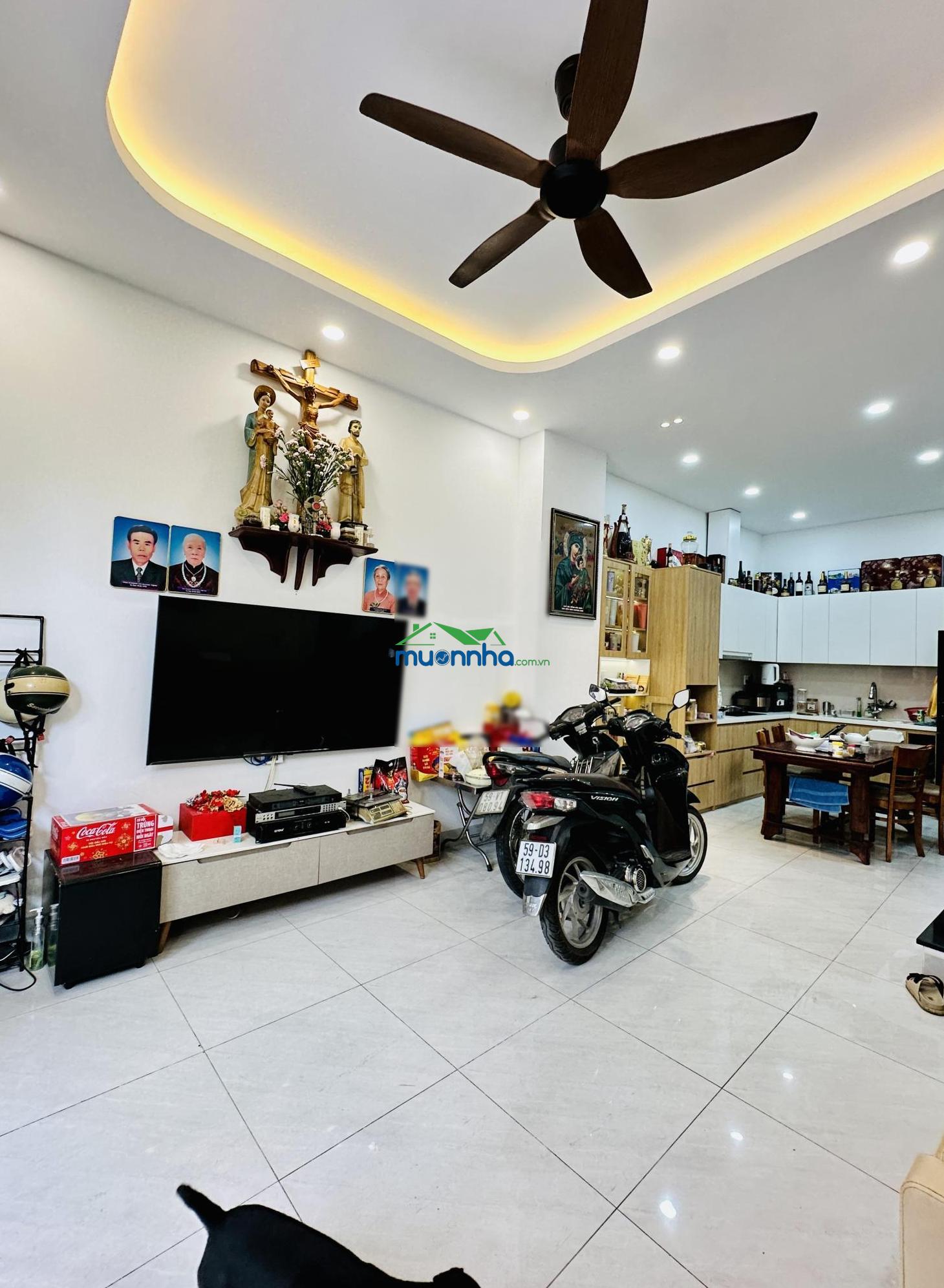 Đường xe hơi 5m, nhà 2 tầng, 3pn, dt: 4x13,5 - gò dầu, quá rẻ - 4
