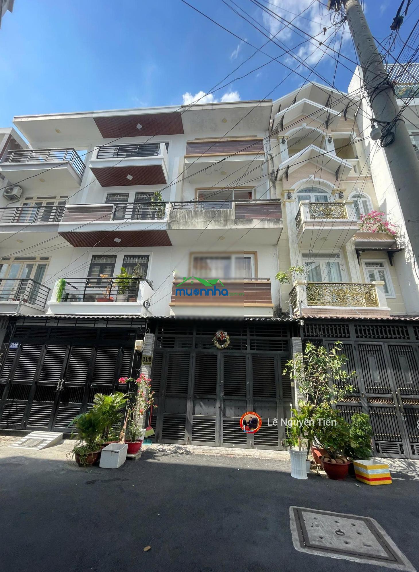 Nhà khu phân lô cao cấp gần độc lập. 2 lầu st giá nhỉnh 8 tỷ - 4