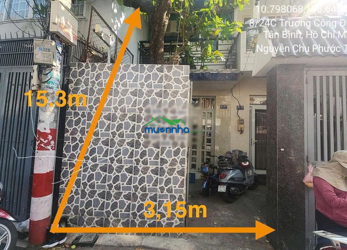 49,1 m2 đường oto hẻm 405 trường chinh, quận tân bình hcm giá khởi điểm 5.742.000.000 đồng - 4