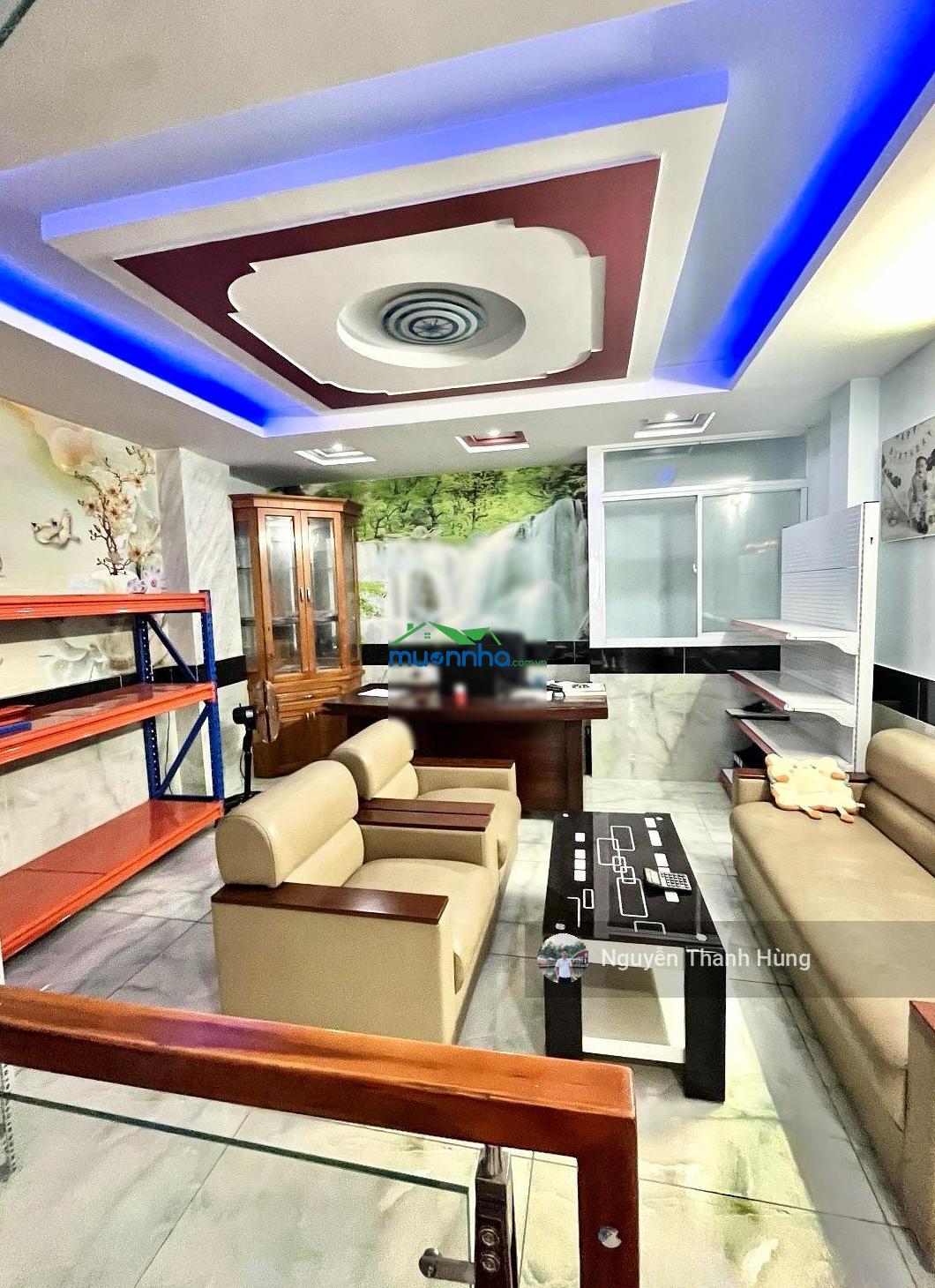 Bán nhà 4 tầng đúc hẻm xe hơi tránh bùi văn ngữ q12 giá rẻ 5,05tỷ diện tích 65m2 (4,3x15) cn 46,4m2 - 4