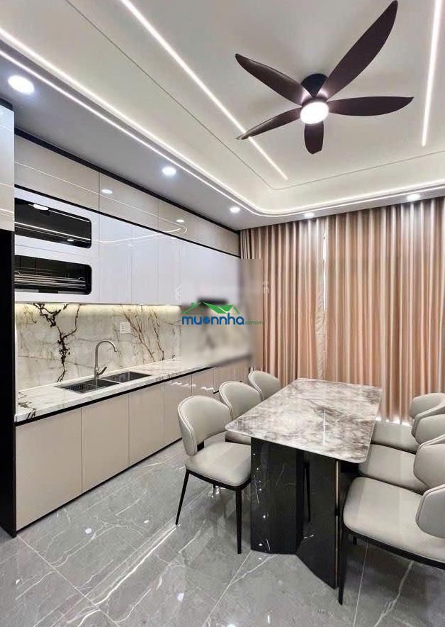 Tây lân - bình tân - 5 tầng - (4x14m) - 4pn - full nội thất - đường 12m tây lân - chỉ: 7,79 tỷ - 3
