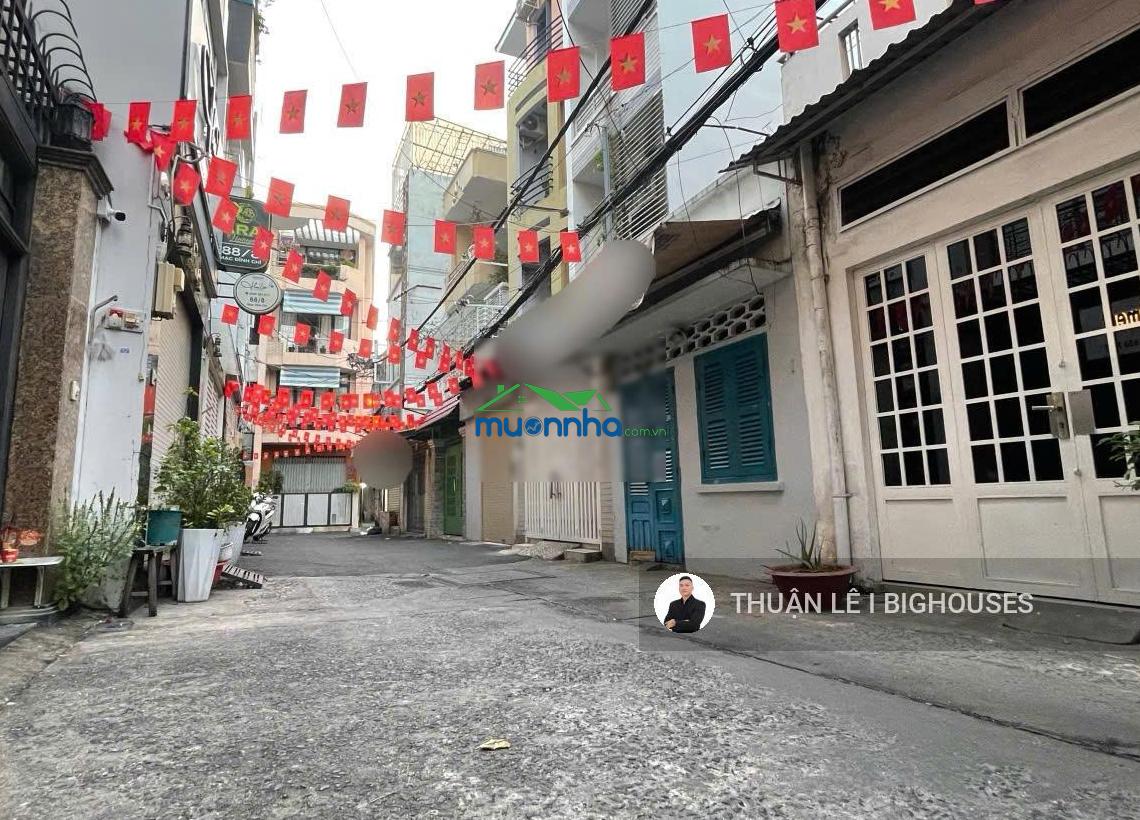 Khu dân trí cao cấp - 2 mt hẻm trước sau - 20m ra mặt tiền mạc đĩnh chi, dt ~160m2. sẵn hđt 48tr/th
