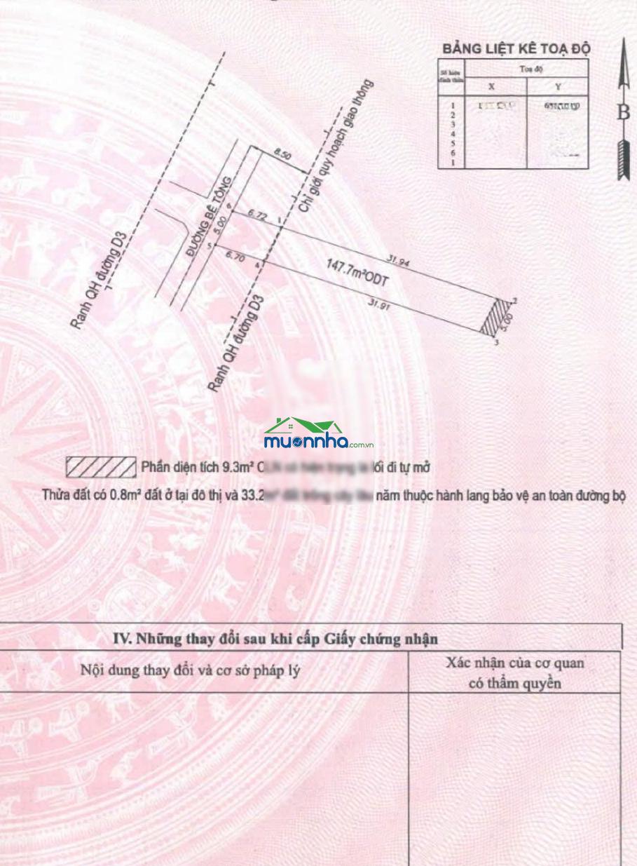 4,25 tỷ - bán đất 190,8m² 2mt trước sau cách đường đoàn thị kia 100m p. tân đông hiệp tp. dĩ an - 2