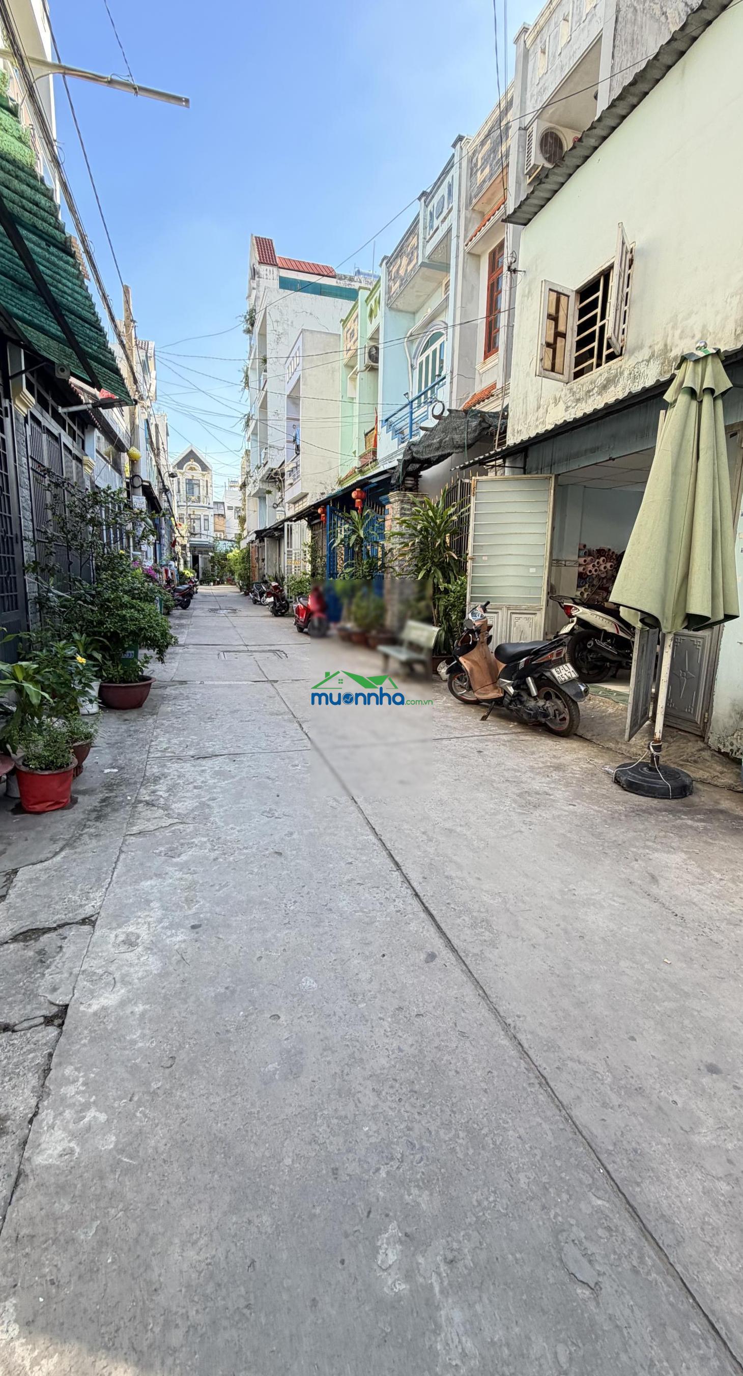 Nhà 2 mặt tiền hẻm 6m thông ngay chợ bình thành, 100m² full thổ cư - 3
