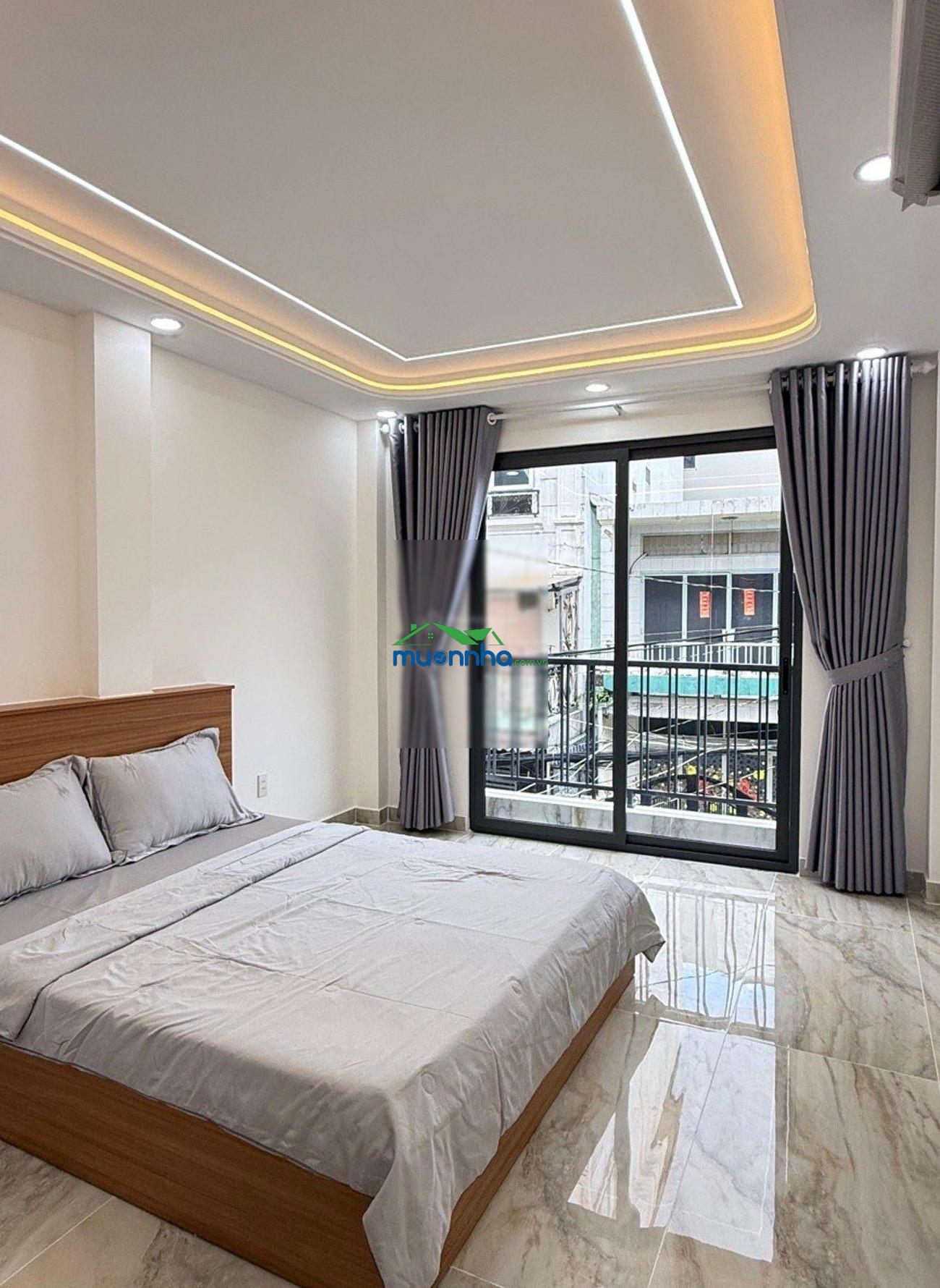 Nhà phan văn trị 4 tầng 3pn mặt tiền hẻm 8m xe tải né thông nguyễn văn nghi nguyễn thái sơn - 4